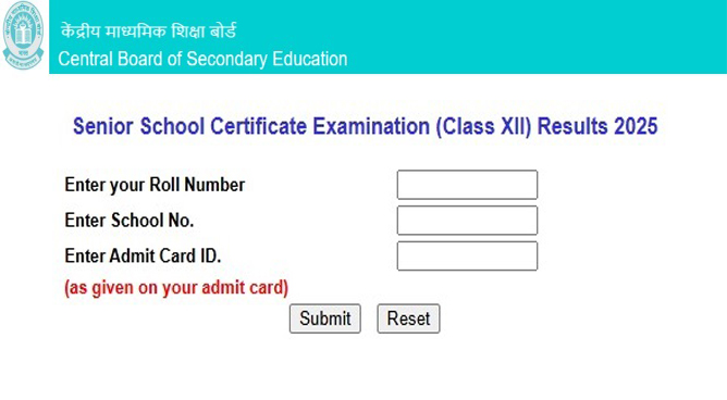 CBSE Class 12 Results 2025: Expected Today – Check Pass Percentage and Updates