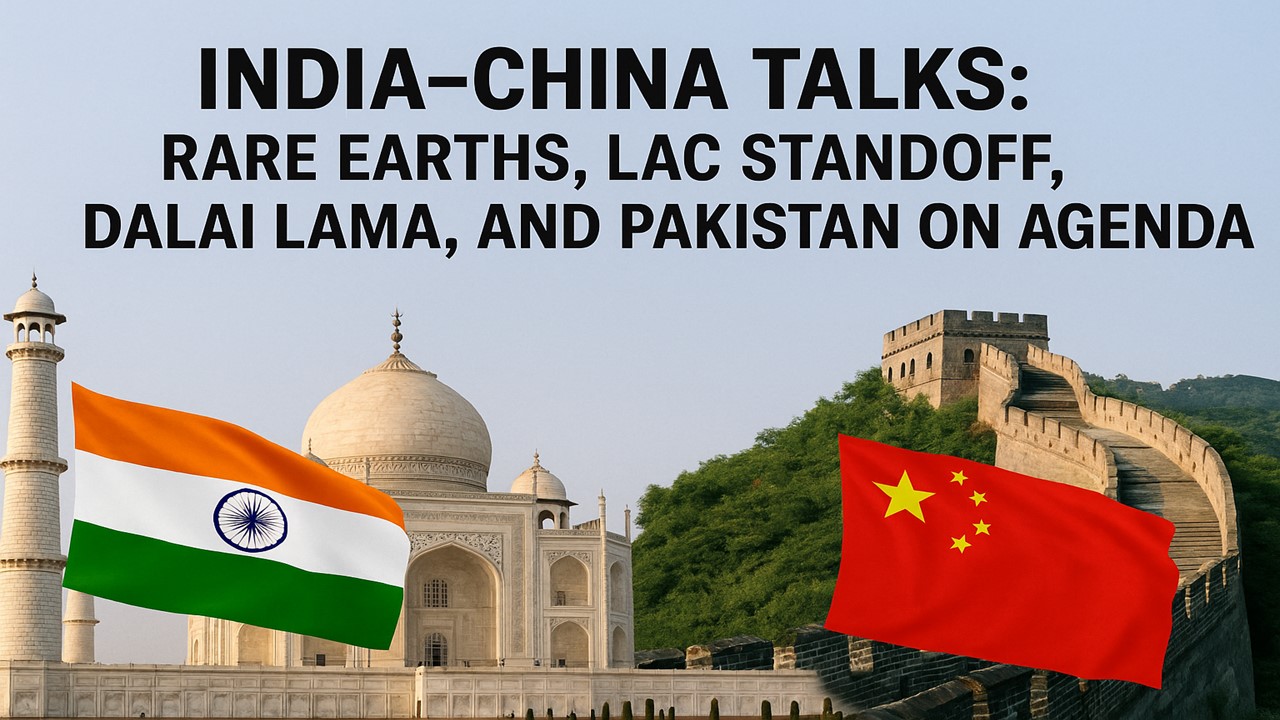 Jaishankar in Beijing: Border Dispute, Dalai Lama, Rare Earths Key to Dialogue