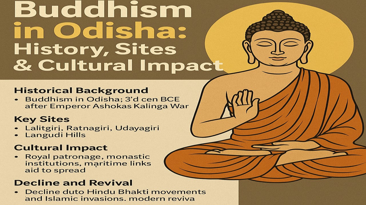 Growth of Buddhism in Odisha: History, Sites & Cultural Impact