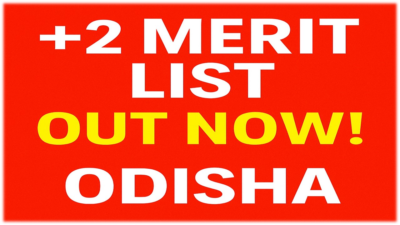 SAMS Odisha +2 Admission 2025: First Selection List Released!